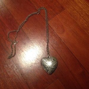 heart charmed necklace