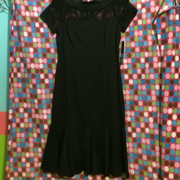 Mid Lengths Black Dress