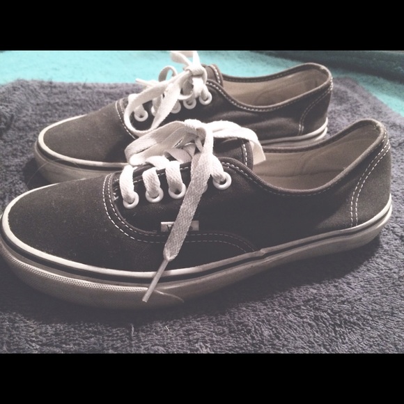 Vans black & white