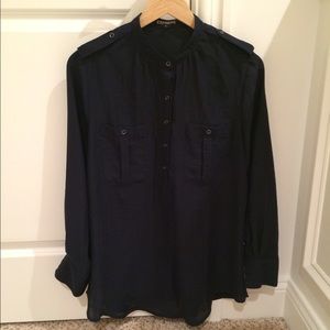 Express Navy Blouse