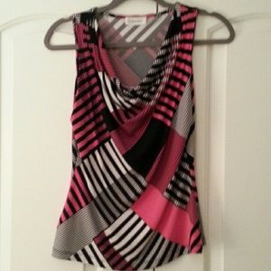 Calvin Klein abstract design tank