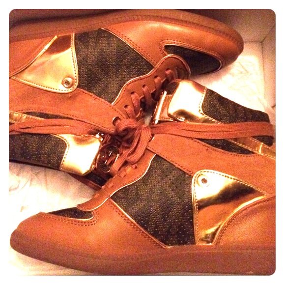 Michael Kors sneaker wedges