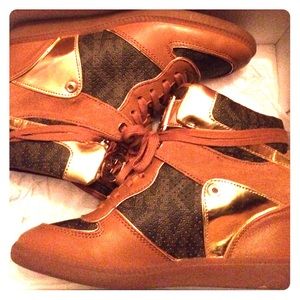 Michael Kors sneaker wedges