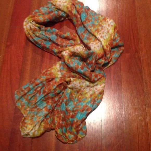 floral scarf