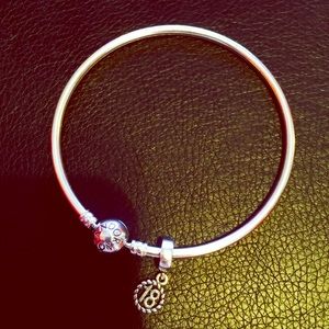 Bangle with charm sell or trade THIS WEEKEND ONLY