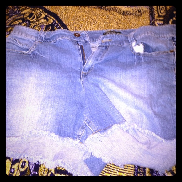 Forever 21 Plus Size Denim Cutoffs