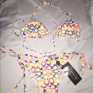 Authentic COACH bathing suit.