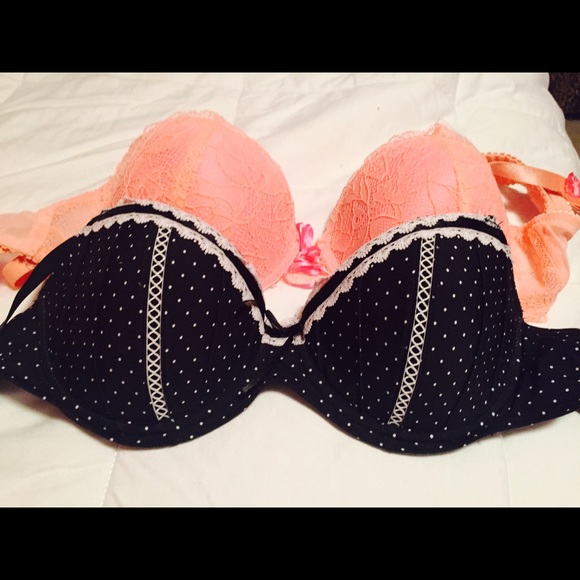TWO SUPER CUTE BRAS!