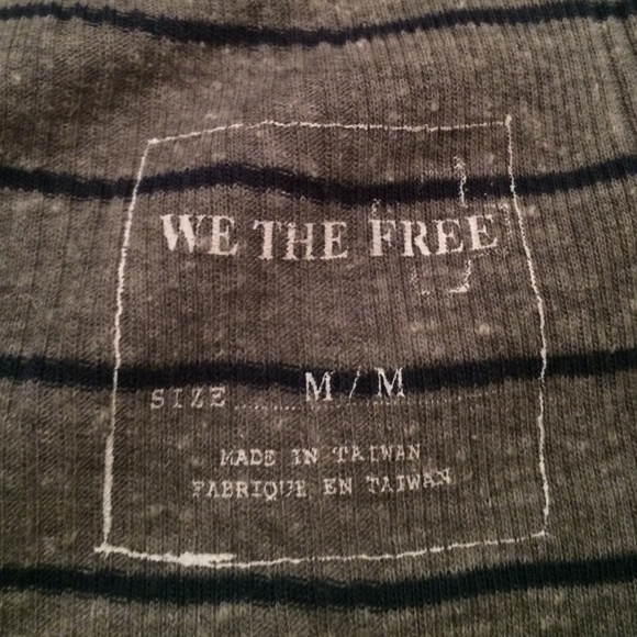 Free people striped shirt "sun down" - Picture 2 of 4