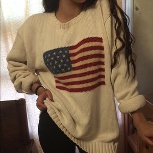 Vintage Polo by Ralph Lauren oversized sweater.