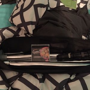 Dance pole! Fits ceilings up to 8 ft 6 in!