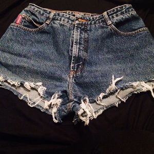 Vintage high waist shorts