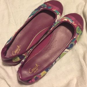 Coach Size 11 flats