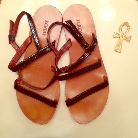 J. Crew black sandals