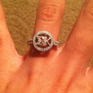 Sigma Kappa sterling silver ring
