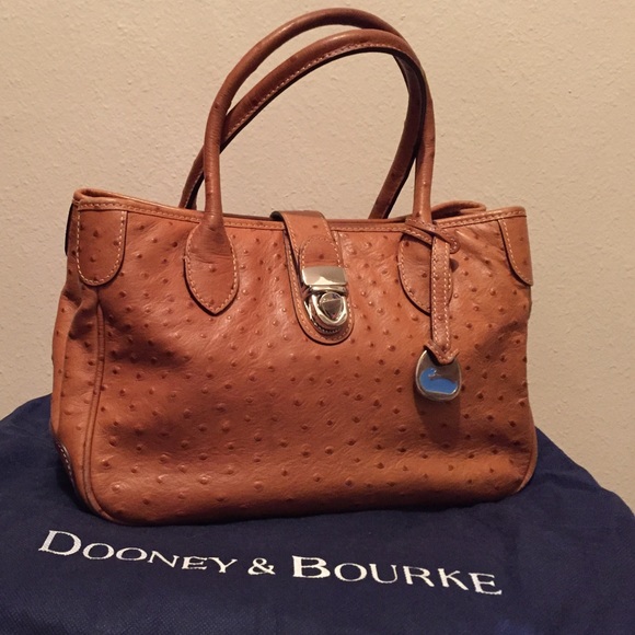 Dooney & Bourke Handbags - Dooney & Bourke Ostrich small tote