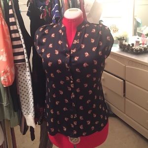 Cynthia Rowley Fox Top