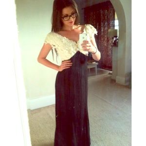 Vintage floor length dress