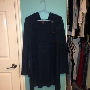 Navy blue cardigan