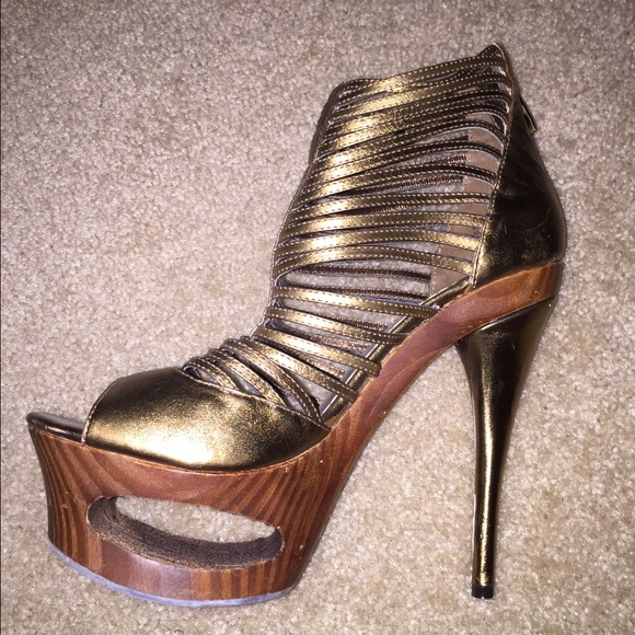 bebe Shoes - ⚡️On Hold⚡️ Bebe Gladiator 6 in Heels