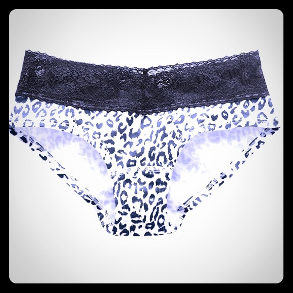 NWT Victorias Secret VS Lace-Waist Leopard Panty S