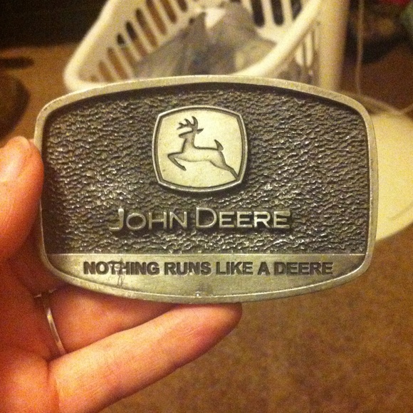 John Deere belt buckle!