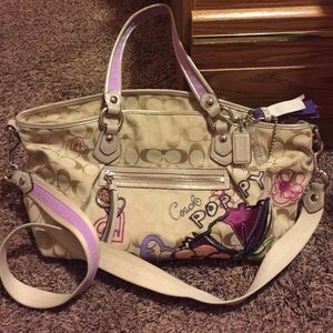 Coach poppy handbag