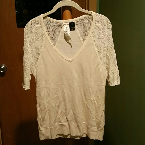 Bird by Juicy Couture size Petite creme shirt