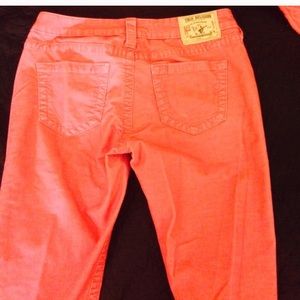 True religion corduroy pants.