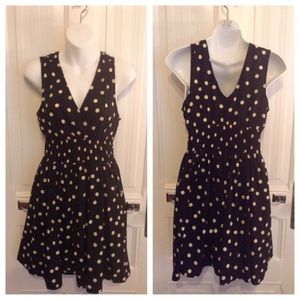 Polka dot black Dress