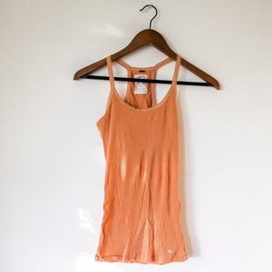Orange Abercrombie tank top