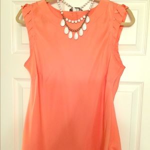 Banana Republic Blouse with pretty sleeve detail!