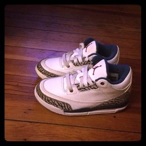 Retro Jordan's blue and white Size 10.5C