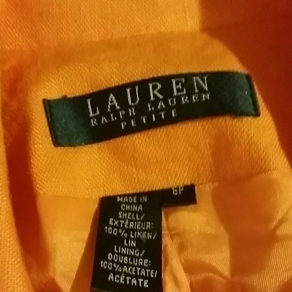 Ralph Lauren Linen Blazer - Picture 2 of 2