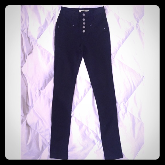 High waisted jeggings