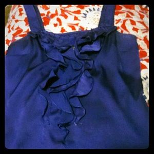 Silk tank top