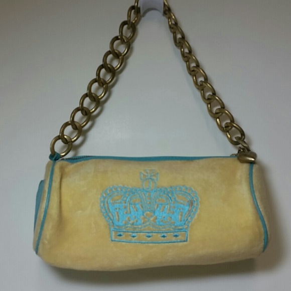 JUICY COUTURE YELLOW PLUS PURSE