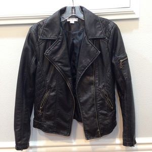 Cotton On Faux Leather Jacket