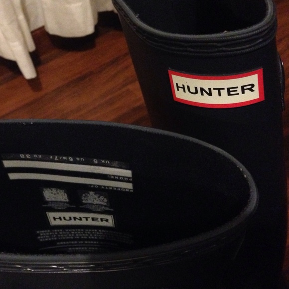 🔺SOLD🔺HUNTER Original Packable Tour Rain Boots - Picture 4 of 4