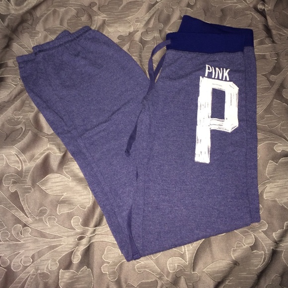 LOVE PINK sweats (band at the bottom)