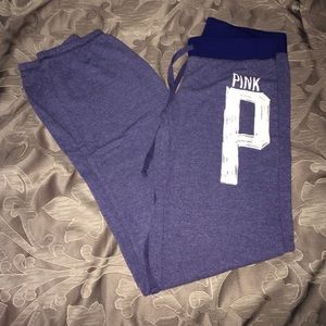 LOVE PINK sweats (band at the bottom)