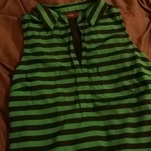 The Limited sleeveless blouse