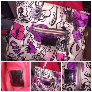 COACH purse Poppy Collection