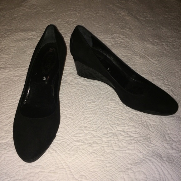 SOLD - Tods Wedge Shoes