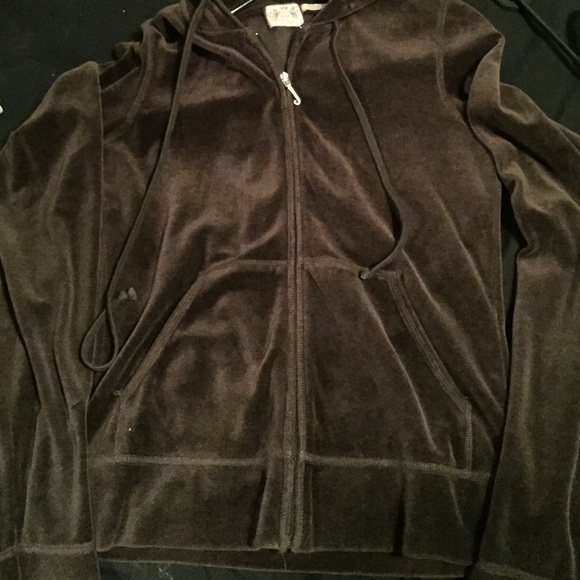 Chocolate brown and blue juicy jacket