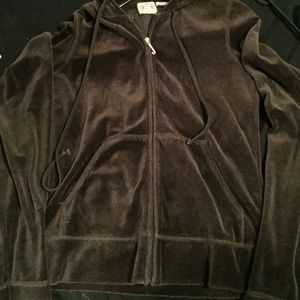 Chocolate brown and blue juicy jacket