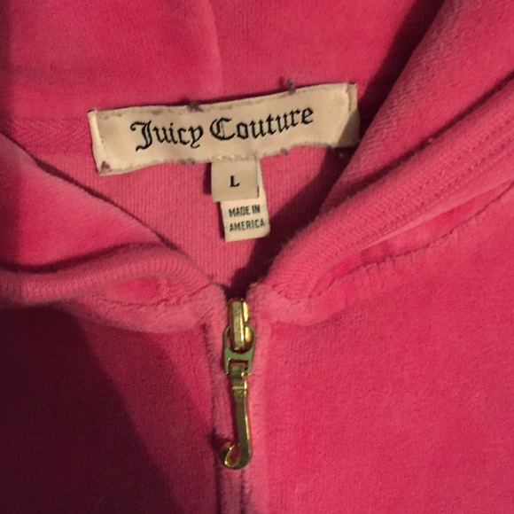 Hot pink bling juicy jacket - Picture 3 of 3