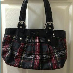 Coach signature Tarten Pleated soho