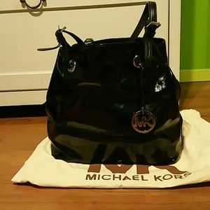 Michael Kors pocketbook in patent leather