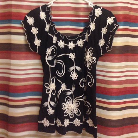Embroidered Top
